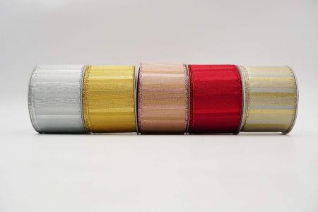 Metallic Shimmer Wired Ribbon - Metallic Shimmer Wired Ribbon